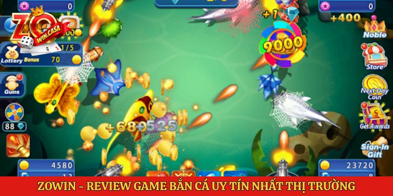 Zowin - Review game bắn cá uy tín nhất thị trường